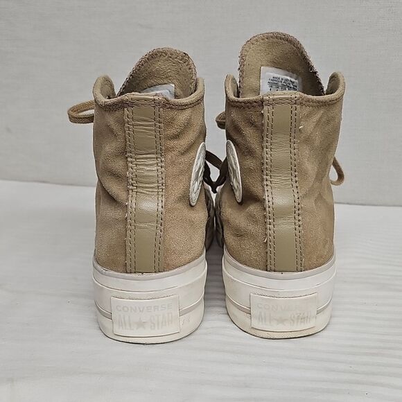 CONVERSE CTAS SUEDE WOMENS PLATFORM SNEAKERS BFPM-03-197 - Picture 3 of 10